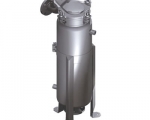 Insulating layered stainless steel bag filter